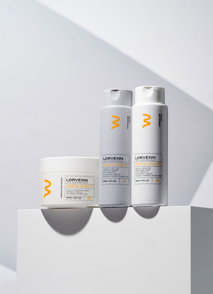 Image of Крем-кондиционер для волос Keratin Vitality 