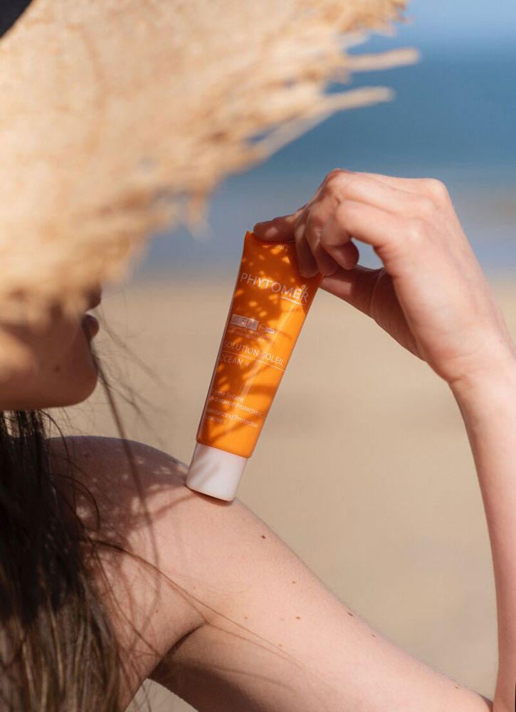 Image of Солнцезащитный увлажняющий крем для Лица Sun Solution Ocean SPF50+ 