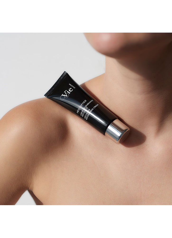 Image of Mésopeptide омолаживающий крем для шеи и декольте