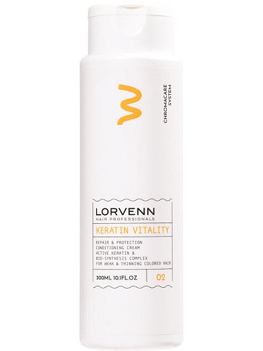 Image of Крем-кондиционер для волос Keratin Vitality 