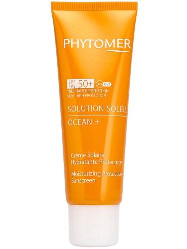 Image of Солнцезащитный увлажняющий крем для Лица Sun Solution Ocean SPF50+ 